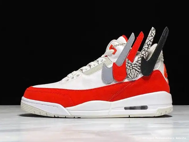 Official Maikesneakers University Red CJ0939-100 Tinker Air 3 Jordan Retro White 0404